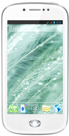 Wiko Sublim Smartphone made with Swarowski Zirconia (10,2 cm (4 Zoll) IPS, 1GHz, Dual-Core, 512MB RAM, 4GB Speicher, 5 MP Kamera, Dual-SIM) weiß