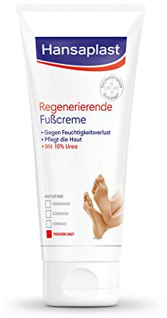 Hansaplast Crema regeneradora para pies, 100 ml