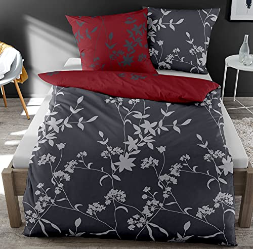 Dormisette Bettwäsche 135x200 Mako-Satin mit Reißverschluss***