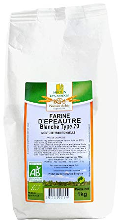HARINA ESPELTA BLANCA 1 KG