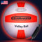 NIGHTMATCH LED Leuchtvolleyball - Offizielle Größe 5 - Komplettset - Sensor aktivierte LED für Spaß im Dunkeln - Ideal für Klein & Groß - Volleyball Leuchtend, leuchtender Ball, Leuchtend