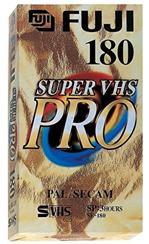 Fuji S-VHS SE 180 Video-Kassette