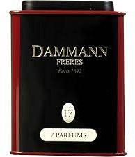 Dammann Fréres Thé Noir Sept Parfums boîte 100 g - 1 unité