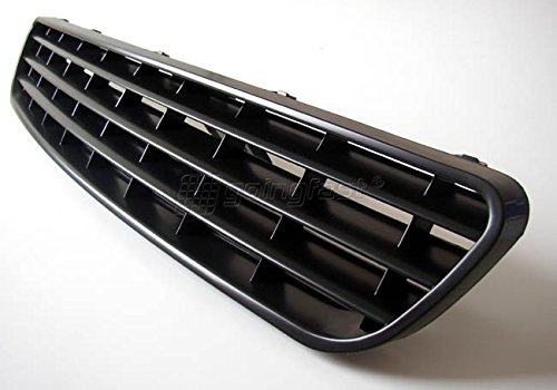 Pour Audi A3 8L Calandre Sport Avant Grille Noir Mat Sans Emblème 1996-2000