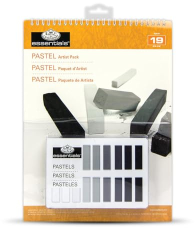 Royal & Langnickel RD-510 Pack bloc Pastels gras Tons de Gris
