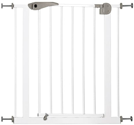 Trixie 39451 Hunde-Absperrgitter, Metall, 75–85 × 76 cm, weiß