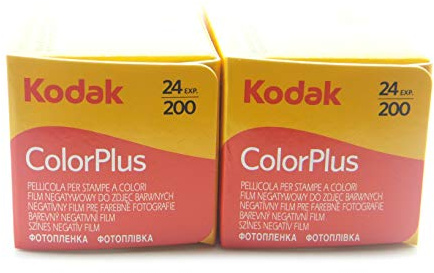 Kodak Color Plus Lot de 2 pellicules 35 mm 200/24 - Pellicule - rouleau - photographie.