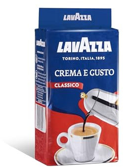Lavazza Caffè Macinato Crema e Gusto - 4 confezioni da 250 grammi [1 Kg]
