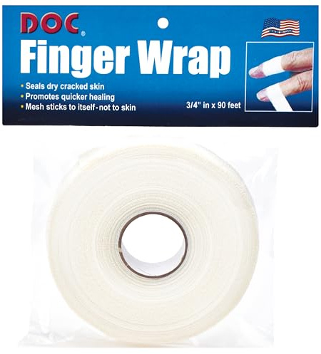 Tourna Finger Wrap Protective Tape, White