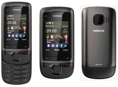 Nokia C2-05 Dynamic Gray