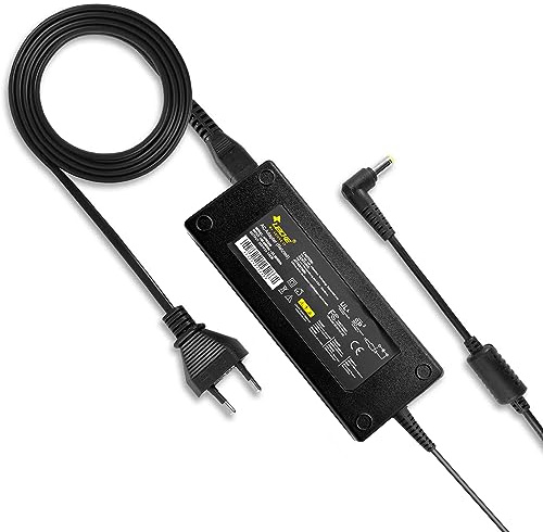 LEICKE Cargador Universal ULL 24V 5A 120W| para Impresora de Etiquetas, escáner, Discos Duros, fax, Switch, routers, Pantallas LCD y TFT,Vizio VSB206-B VSB205 VSB200 VSB206WS,CCTV, Tira de luz LED