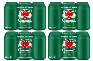 Guarana Antarctica In barattolo da 24 x 0,33 litri