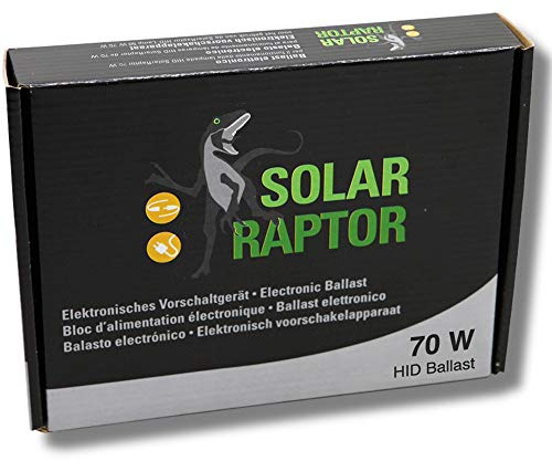 ECONLUX SolarRaptor Ballast électronique pour Lampes HID de 70 W jusqu'à 70 W
