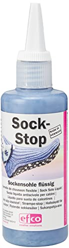 efco 9580847 Sock-Stop, Latex-Basis, blau, 4 x 14, 5 cm