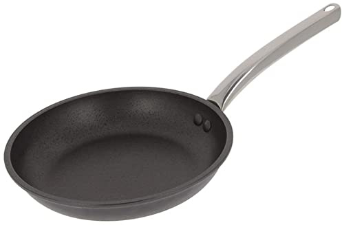de Buyer Antihaft-Bratpfanne Choc Extreme (Durchmesser oben/Durchmesser Boden/Höhe/ Gewicht: 36 cm/ 23,5 cm/ 4,5 cm/ 2,5 kg/mit Gegengriff)
