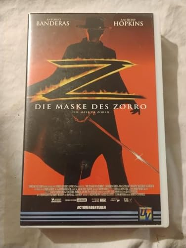 Die Maske des Zorro, 1 Videocassette: 132 Min.