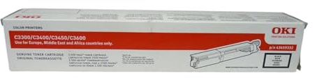 Oki 43459332 - C3450 Black Toner (2.5K)