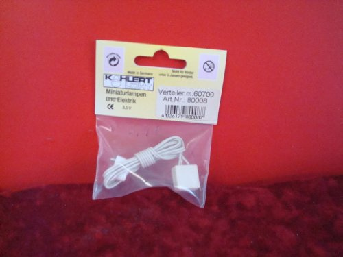 Rulke rulke080008 Verteiler mit Kabel und Stecker