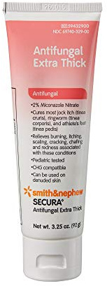 Secura Anti-Fungal (Extra Thick) Cream [59432900] 3.25 oz