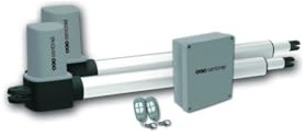 SCS Sentinel 3760074136520 Motorzylinder für Flügeltore Hingend Motor-Elektroantrieb Tor-Swing Torautomation-Portal Beating Elektromotor Verin SCS1 Standard-MVE0038, None, weiß