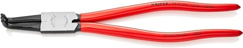 KNIPEX Sicherungsringzange für Innenringe, 44 21 J41 SB | auf SB-Karte, Ring-Ø 85-140 mm, Spitzen-Ø 3,2 mm, gewinkelt 90°, Sprengringzange, Seegeringzange