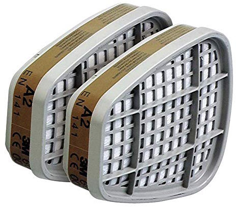 3M 70071617933 Gas- und Kombi A2 Partikelfilter, 8 Stück