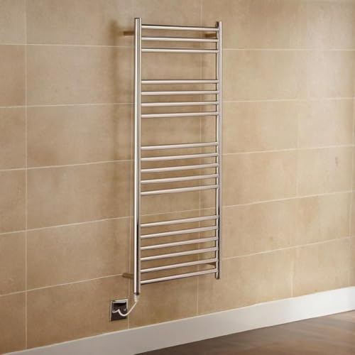 Manissa Boston Electric Heated Towel Rail Stainless Steel 400 x 1200
