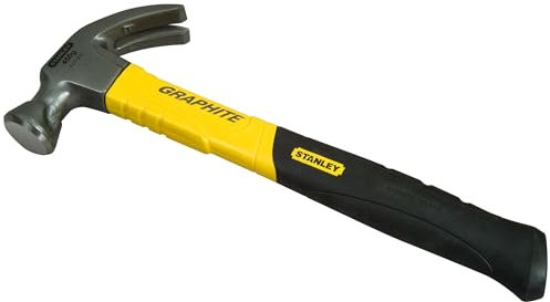 Stanley 51-505 Fat Max 16-Ounce Curved Claw Graphite Hammer