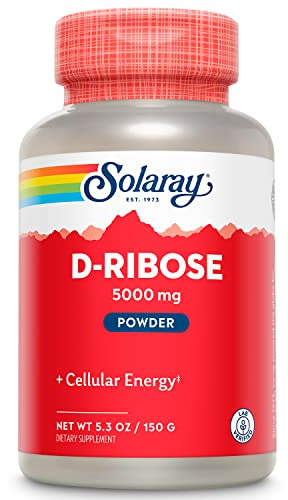 Solaray D-Ribrose 5000mg | D-Ribosa | Polvo | 150 Grams