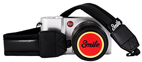 Smile 16016 La Nuit - Correa para camara reflex y mirrorless, Negro