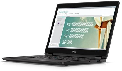 Dell Latitude E7270 Ordinateur Portable 12.5 Go, Core_i5, 8 Go, Intel, Windows 10, Noir