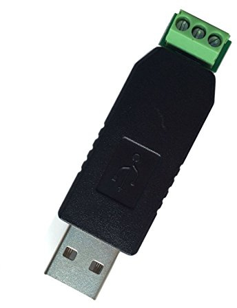 WINGONEER USB 2.0 to RS485 Serial Converter Adapter CP2104 SN75176 Dual Protection Fuse + TVS Stable Than FT232