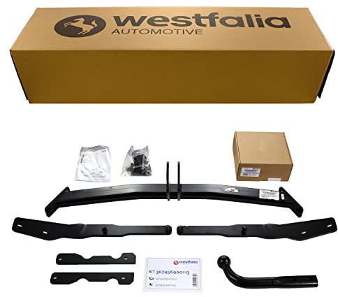 Starre Westfalia Anhängerkupplung für Ford Focus Turnier (BJ ab 04/2011-08/2018) - nur für Fzg ohne Vorrüstung - im Set mit 13-pol. fzg.-spez. Westfalia Elektrosatz | 307456900113 Kompatibel mit Focus III Turnier