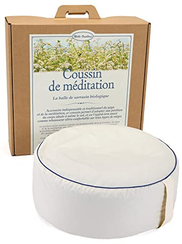 Meditationskissen mit Buchweizen