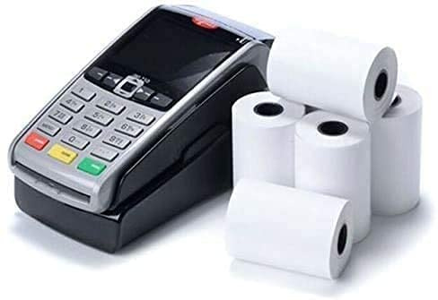 Lot de rouleaux de papier thermique pour tickets de caisse enregistreuse - 57 x 40 mm 60 Rolls