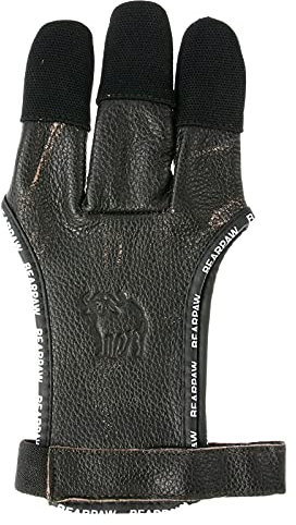 Bearpaw Schießhandschuh Speed Glove Exclusive Büffelleder, Bogenhandschuh XS-XL (L)