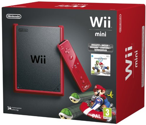 Nintendo - Console Wii Mini + Mario Kart Jeu Wii