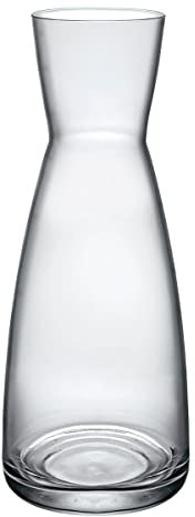 Bormioli Rocco Ypsilon Caraffa 1.0 L Ii, Trasparente, 1 unidad, sin tapa