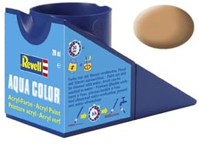 Revell Acrylfarbe, 18 ml, Aquafarben, mattes Finish (Africa-Braun)