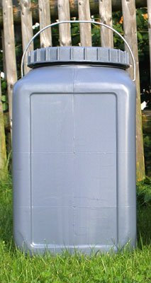 Weithalstonne, eckig - 30 L