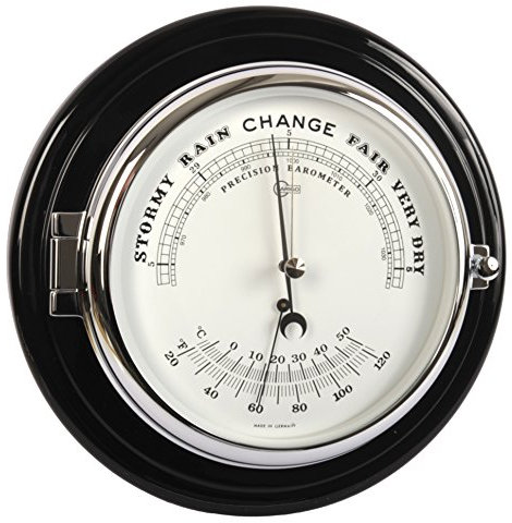 Barigo Captain Barometer/Thermometer Chrom