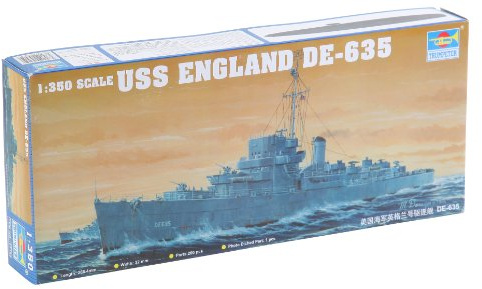 Trumpeter 05305 modellbyggsats USS England DE-635, medium