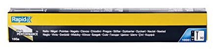 Rapid 34° Streifennägel Nägel Typ 32 in 38 mm | 34° Streifennägel; 15Ga; 38 mm Länge; 1.000 Stück; mit geharzte Oberfläche