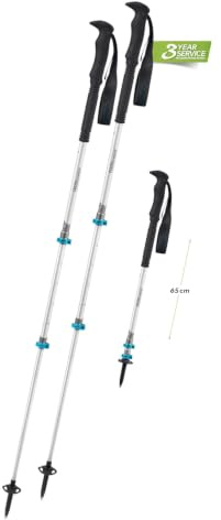 KOMPERDELL Erwachsene Protektor Explorer Contour Powerlock Stock, Silber/Blau/Schwarz, One Size, 1742438, Explorer Contour Powerlock