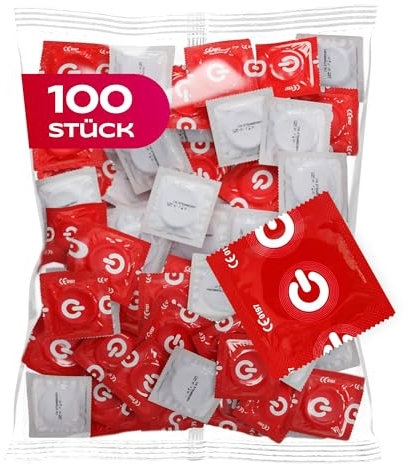 ON) Kondome Little Tiger I 49 mm Breite I 100 Stück Packung I Premium extra schlank I mit Silikon Gleitgel I dünne 0,07 mm Wandstärke I vegan I für Men