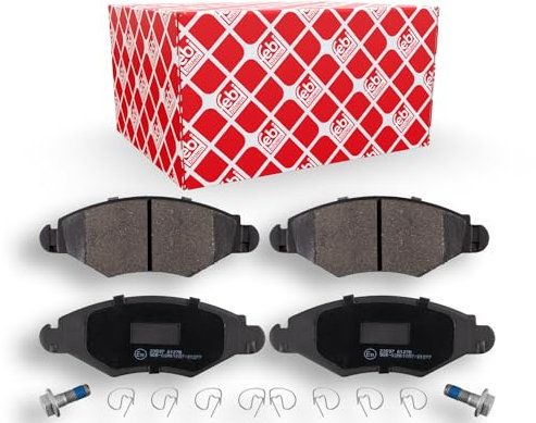 febi bilstein 16575 pastiglie freno con materiale di fissaggio, 1 unità