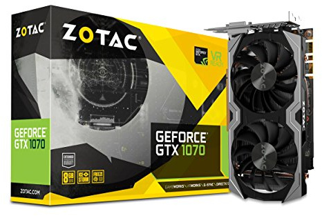 Zotac NVIDIA GeForce GTX 1070 8 GB Mini Graphics Card - Black