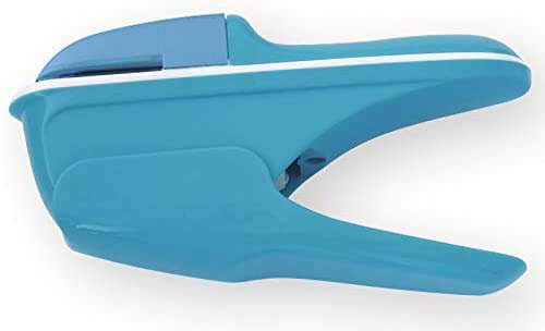 TimeTEX Heftzange klammerlos - ca. 14 cm - blau - 60027