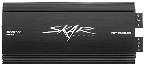 Skar Audio RP-1500.1D Monoblock 1500-Watt Class D MOSFET Subwoofer Amplifier