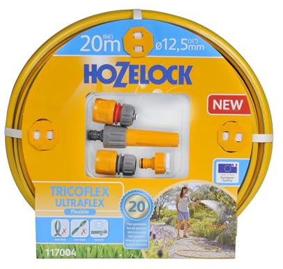 Hozelock 20 m Tricoflex Ultraflex slang, startset (12,5 mm diamet.)